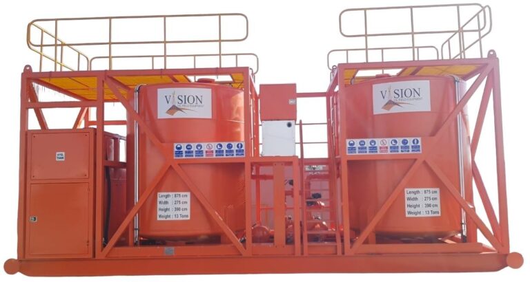 Batch Mixer Unit (Acid & Cement) – Skid Mounted